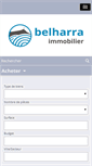 Mobile Screenshot of belharra-immobilier.com